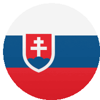Slovakia Flags Sticker - Slovakia Flags Joypixels Stickers
