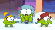 Laughing Together Grandma GIF - Laughing Together Grandma Om Nom And Cut The Rope GIFs