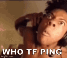 Who Ping Ping GIF - Who Ping Ping Discord GIFs