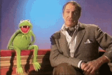 Vampire Kermit GIF - Muppet Kermit The Frog Bite GIFs