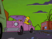 Homer Simpson Kirk Vanhouten GIF - Homer Simpson Kirk Vanhouten Punch GIFs