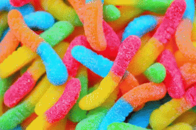 Candy GIF - Candy Sour Gummi Worms Chocolate GIFs
