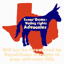 texas dems voting rights advocate will not be threatened texas dems texas democrats texas voting rights