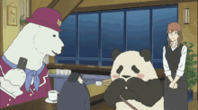 Bear Panda GIF - Bear Panda Laughing GIFs