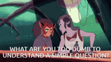 Catra Are You Too Dumb To Understand A Simple Question GIF - Catra Are You Too Dumb To Understand A Simple Question Are You Dumb GIFs