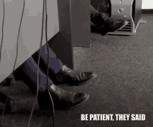 Be Patient They Said Stress Job GIF