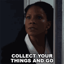 Collect Your Things And Go Liz Reddick GIF