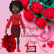 Happy Valentines Day Valentine 2024 GIF - Happy Valentines Day Valentine 2024 Jollofimperialtm️ GIFs