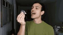 Eating Bubble Mitchell Moffit GIF