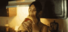 Lana Del Rey Drinking GIF - Lana Del Rey Drinking Pepsi GIFs