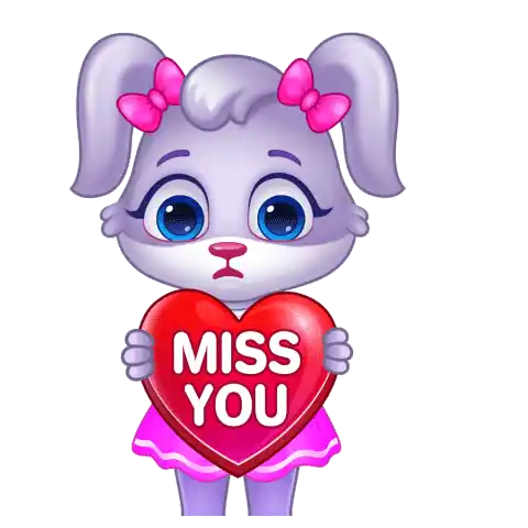 Miss You I Miss You Sticker - Miss You I Miss You I Am Missing You Stickers