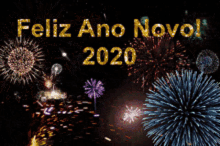 Feliz Ano Novo Happy New Year GIF - Feliz Ano Novo Happy New Year Fireworks GIFs