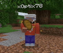 Optix Minecraft GIF - Optix Minecraft Eating Bread GIFs