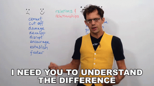 I Need You To Understand The Difference Benjamin GIF - I Need You To Understand The Difference Benjamin Engvid GIFs