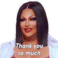 Thank You So Much Roxxxy Andrews Sticker - Thank You So Much Roxxxy Andrews Rupaul'S Drag Race All Stars Stickers