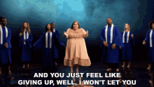 And You Just Feel Like Giving Up Well I Wont Let You Chrissy Metz GIF - And You Just Feel Like Giving Up Well I Wont Let You Chrissy Metz Im Standing With You Song GIFs