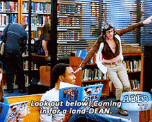 Coming In For A Landing Community-tv-show GIF - Coming In For A Landing Community-tv-show Dean-pelton GIFs