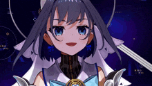 a close up of a cartoon character with the word kro written on the bottom right