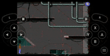 a screenshot of a video game with a green y button in the middle of the screen