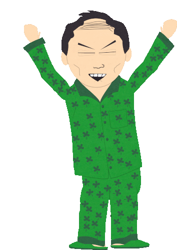 So Happy Tuong Lu Kim Sticker - So Happy Tuong Lu Kim South Park Stickers