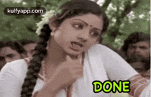 Done.Gif GIF - Done Sridevi Showing Thump GIFs