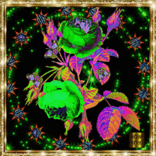 Flower Sparkling GIF - Flower Sparkling Butterflies GIFs