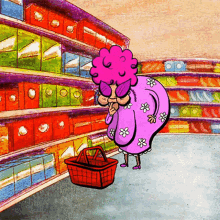 Granny Supermarket GIF - Granny Supermarket Shopping GIFs