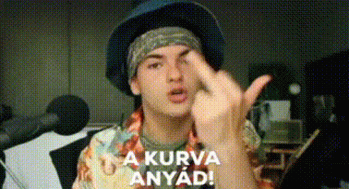 Paul Sonati Middle Finger GIF – Paul Sonati Middle Finger Flip Off