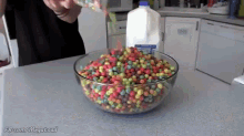 Mega Toad Does It Again GIF - Eating Cereal Trix GIFs