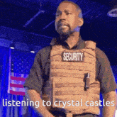 Crystal Castles Listening To Crystal Castles GIF - Crystal Castles Listening To Crystal Castles Kanye Crying GIFs
