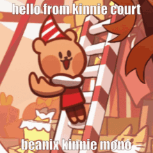 Kinnie Court Cookie Run GIF - Kinnie Court Cookie Run Beanix GIFs