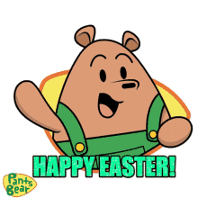 Happy Easter Easter GIF - Happy Easter Easter Pants Bear GIFs