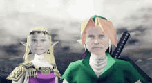 Legend Of Zelda Ocarina Of Time GIF - Legend Of Zelda Ocarina Of Time Zelda And Link GIFs