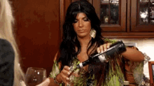 Wine Real Housewives Of New Jersey GIF - Wine Real Housewives Of New Jersey Rhonj GIFs