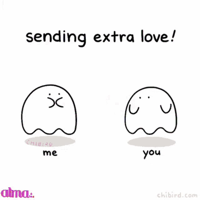 Sending Extra Love Heart GIF - Sending Extra Love Heart Me