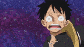 Luffy Shocked GIF - Luffy Shocked One Piece GIFs