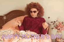 Happy Mothers Day Breakfast In Bed GIF - Happy Mothers Day Mothers Day Breakfast In Bed GIFs