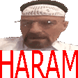 Haram Sticker - Haram Stickers