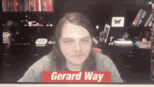 Gerard Way Thinking GIF - Gerard Way Thinking Hmmmm GIFs