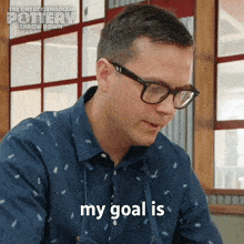 My Goal Is Pay Attention The Great Canadian Pottery Throw Down GIF - My Goal Is Pay Attention The Great Canadian Pottery Throw Down My Objective Is To Be Focused GIFs