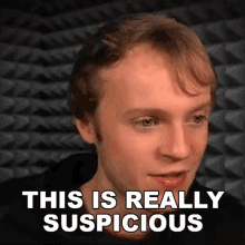 This Is Really Suspicious Fred Pye GIF - This Is Really Suspicious Fred Pye This Is Sus GIFs