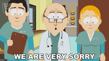 We Are Very Sorry Dr Carroll GIF - We Are Very Sorry Dr Carroll Ted GIFs