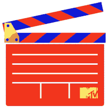 clapperboard mtv movie and tv awards lights camera action scene one take one were rolling