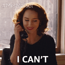 I Cant Believe It Miriam Maisel GIF