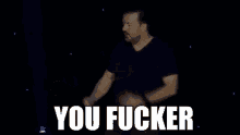 Ricky Gervais You Fucker GIF - Ricky Gervais You Fucker Caitlyn Jenner GIFs