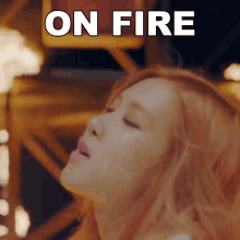 On Fire Rosé GIF - On Fire Rosé Blackpink GIFs