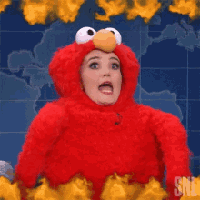 Freaking Out Elmo GIF - Freaking Out Elmo Saturday Night Live GIFs