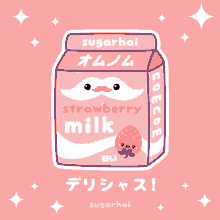sugarhai m ilk strawberry
