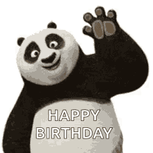 Happy Birthday Kung Fu Panda GIF - Happy Birthday Kung Fu Panda Celebrate GIFs