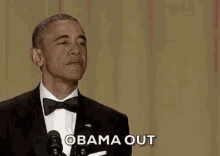 Barack Obama President Obama GIF - Barack Obama President Obama Obama Out GIFs